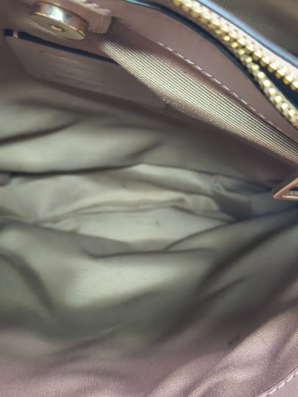 Coach C8152 Cammie Chain Bucket Bag In Signature Canvas Smooth Leather - Picture 13 of 15